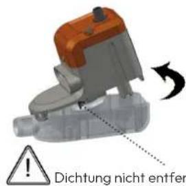 Dichtung nicht entfer