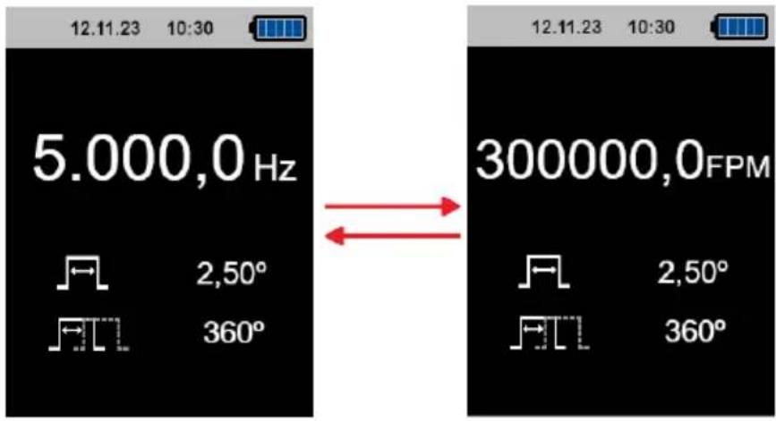 12.11.23 10:30 5.000,0 Hz 2,50° 360° 300000,0 FPM 2,50° 360°
