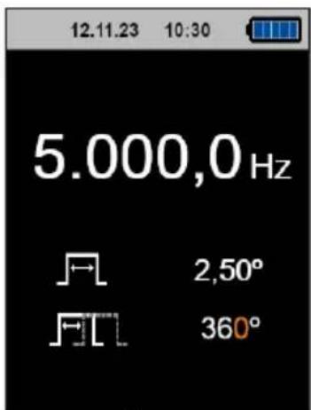 12.11.23 10:30 5.000,0 Hz 2,50° 360°