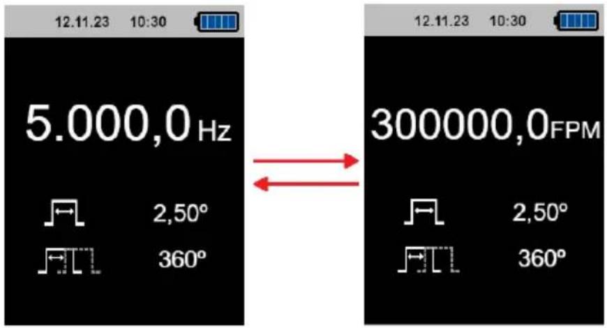12.11.23 10:30 5.000,0 Hz 2,50° 360° 300000,0 FPM 2,50° 360°