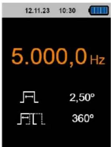 12.11.23 10:30 5.000,0 Hz 2,50° 360°