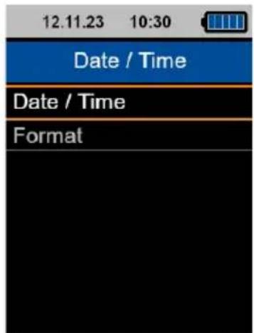 12.11.23 10:30 Date / Time Date / Time Format