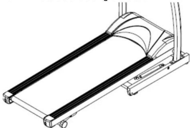 Toorx EXPERIENCE PLUS - TO APPLY LUBRICANT TO THE WALKING BELT - 1