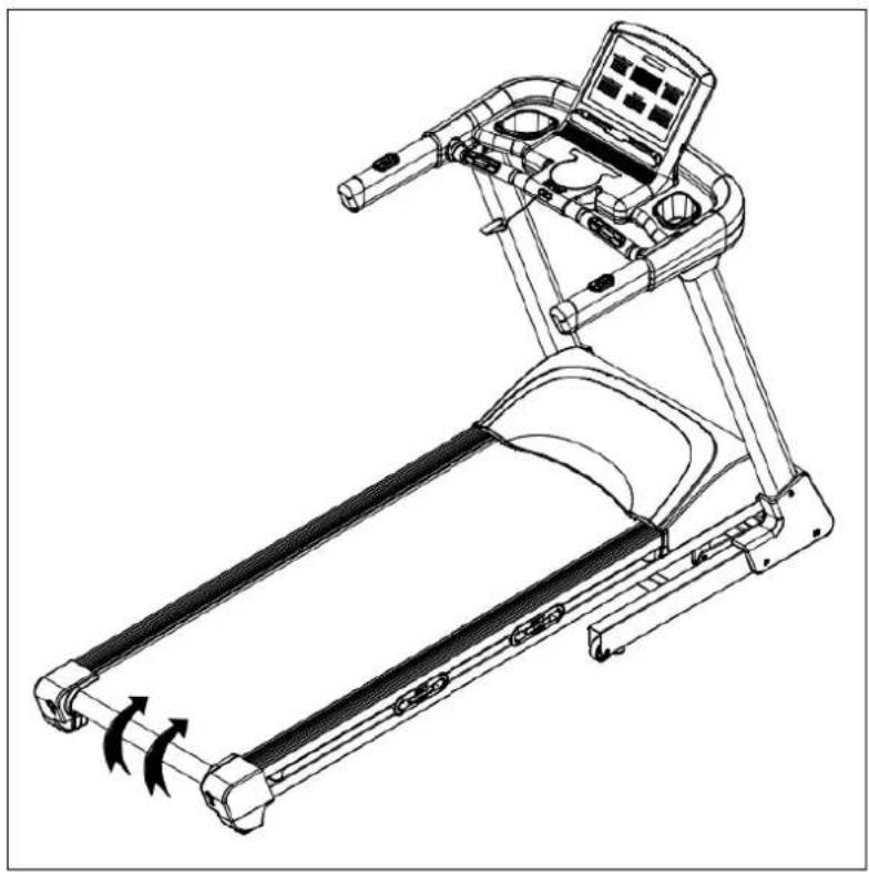 Toorx EXPERIENCE PLUS - Folding illustration: - 1