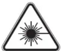 Graphite 59G800 - BEZPEČNOSTNÉ PREDPISY PRE LASEROVÉ ZARIADENIE - 1