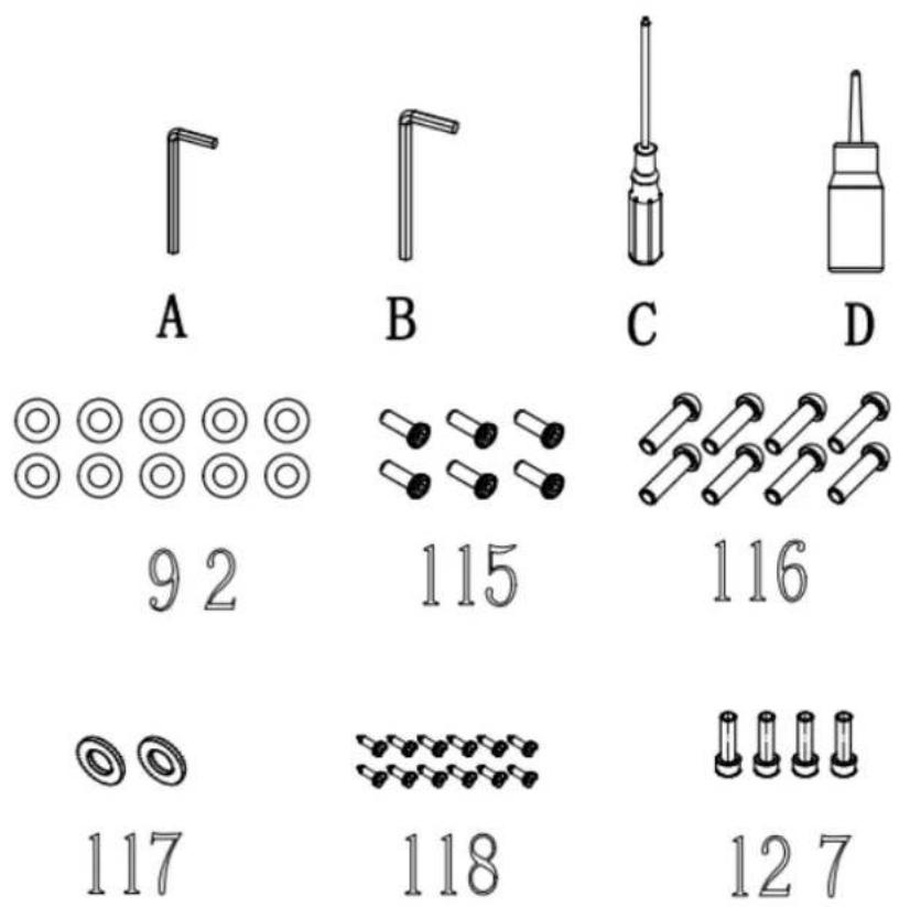 Toorx Mirage S70 - HARDWARE COMPARISON CHART - 1