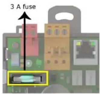 3 A fuse