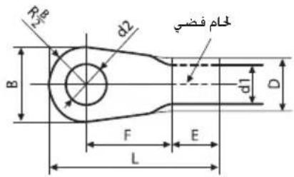 R d2 فَلَام فَضِي B F E L d1 D