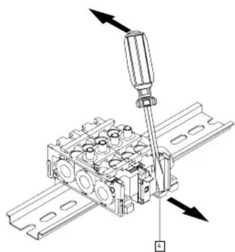 Festo CPE14-PRSEO-2 - Demounting - 1