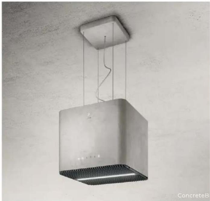 Modern ceiling light fixture with a square panel and vertical wires, mounted on a wall (no text or symbols visible)