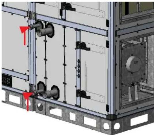 Soler & Palau DUOVENT MODULAR DV - WATER HEATER CONNECTION (MARKED "DCA" OR "DCB" IN UNIT CODE) - 1
