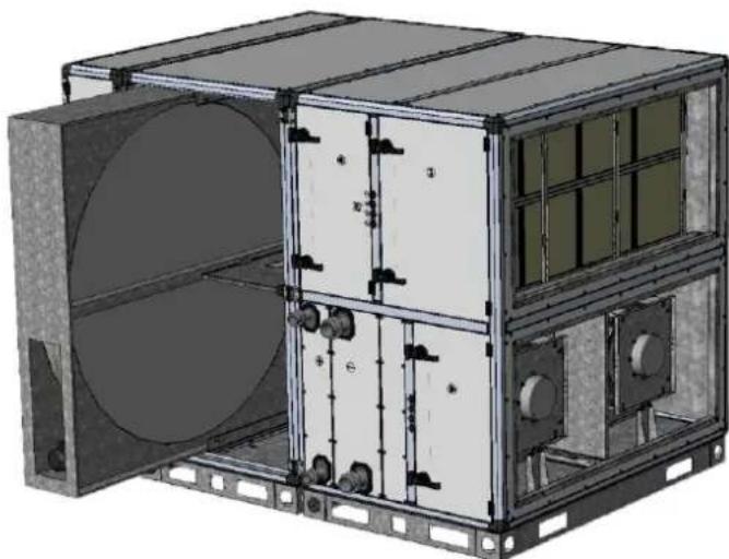 Soler & Palau DUOVENT MODULAR DV - MAINTENANCE OF THE REGENERATION ROTATION EXCHANGER - 3
