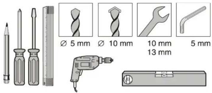 Ø 5 mm Ø 10 mm 10 mm 13 mm 5 mm
