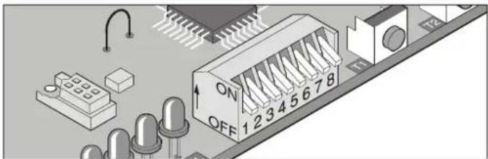 Sommer Starglider 300 - DIP Switches 1 - 8 - 1