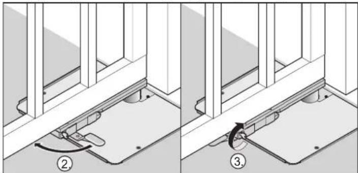 Sommer Jive 200 E - Emergency release in the event of a power Failure - 4