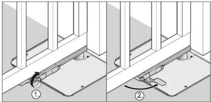 Sommer Jive 200 E - Emergency release in the event of a power Failure - 1
