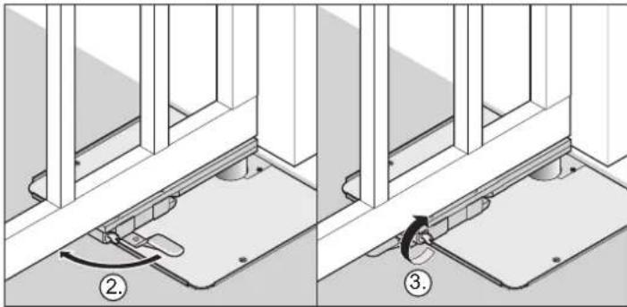 Sommer Jive 200 E - Installation of gate wing fittings - 4