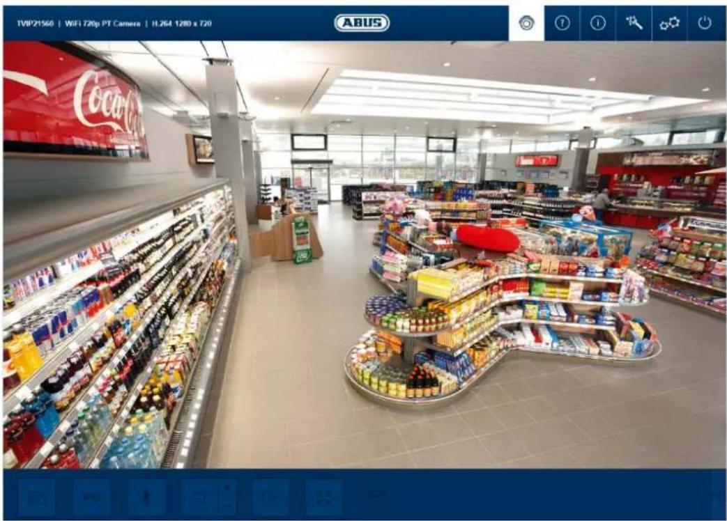 TVIP21560 | WIFI 720p PT Camera | HL264 1280 x 720 ABUS Coca-Cola