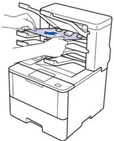 BROTHER HL-L6400DWTT - Papierstau in der Mailbox-Einheit - 1