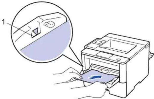 BROTHER HL-L6400DWTT - Einlegen und bedrucken von dickem Papier und Etiketten über die MF-Zufuhr - 6
