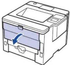 BROTHER HL-L6400DWTT - Einlegen und bedrucken von dickem Papier und Etiketten über die MF-Zufuhr - 1