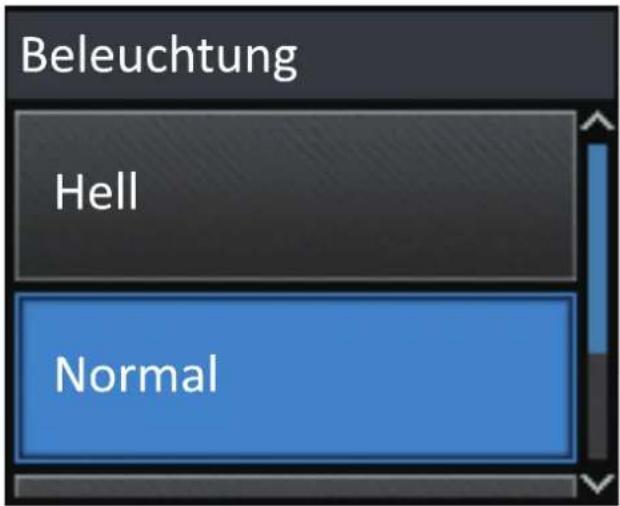 Beleuchtung Hell Normal