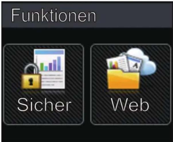 Funktionen Sicher Web