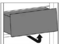 BOMANN KS 7257 - Removing / inserting the drawers - 2