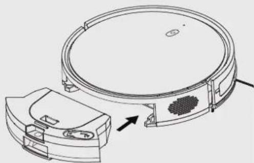 Grunkel I-DancerGyro - Inserte el depósito de agua. - 1