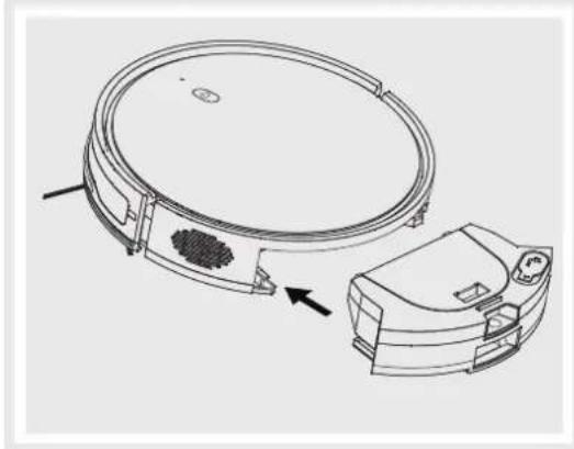 Grunkel I-DancerGyro - Remove the water tank. 2. Add water to the tank. - 1