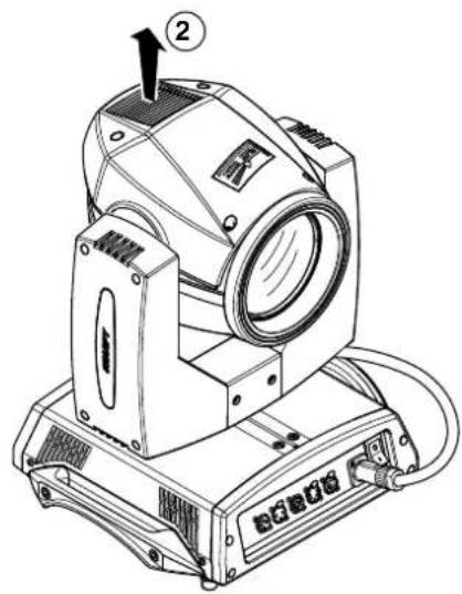 Claypaky Sharpy C61375 - MENU LOCKING - 2