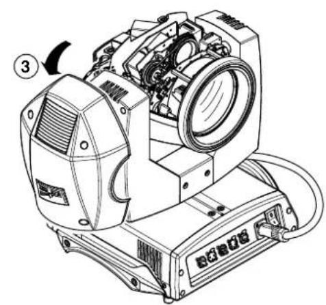 Claypaky Sharpy C61375 - MENU LOCKING - 4