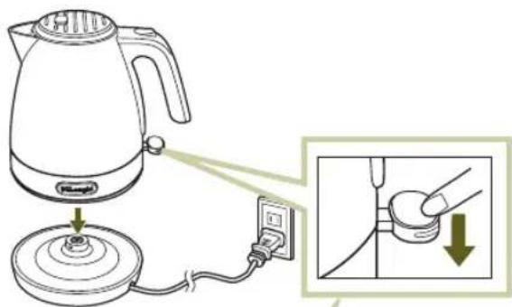 DELONGHI Active KBLA1200J - お湯を沸かす - 1