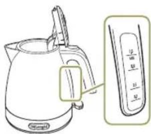 DELONGHI Active KBLA1200J - 水を入れる - 1