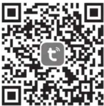 QR code with central logo of the Twitter app icon, used for scanning to access digital content.