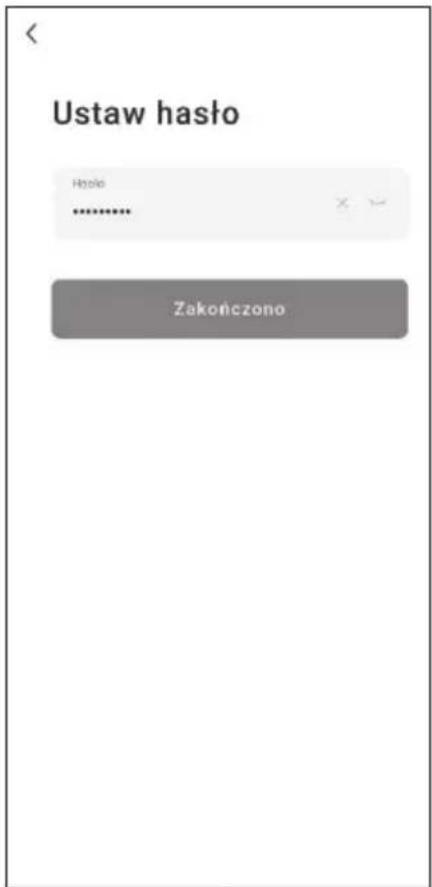 Ustaw haśło Hyale Zakończono