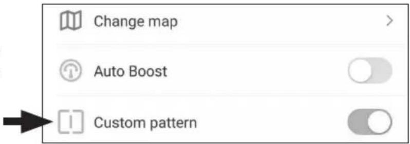 Change map Auto Boost Custom pattern