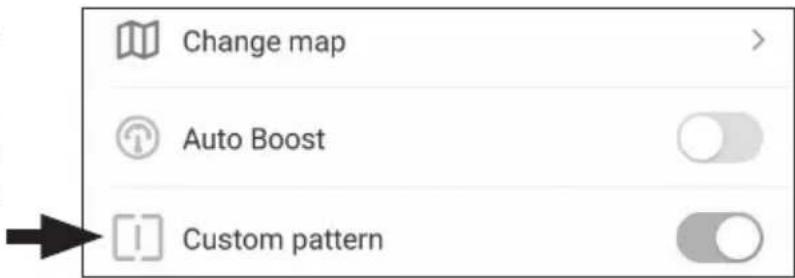 Change map Auto Boost Custom pattern
