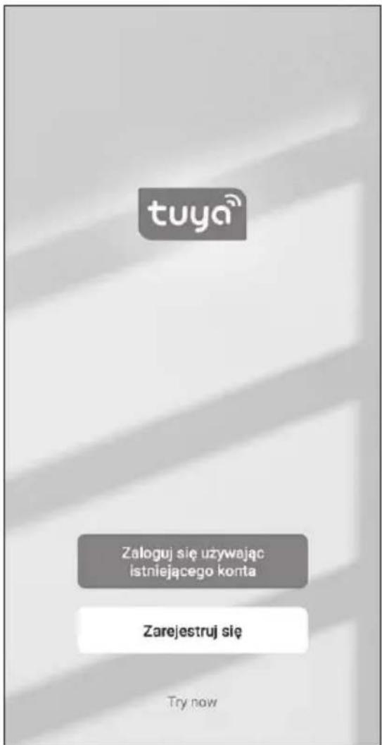 tuya Zaloguj się używając istniejącego konta Zarejestruj się Try now
