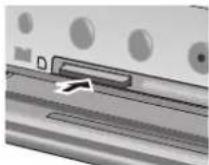 PANASONIC Diga DMR-EH75V - Removing the card - 1