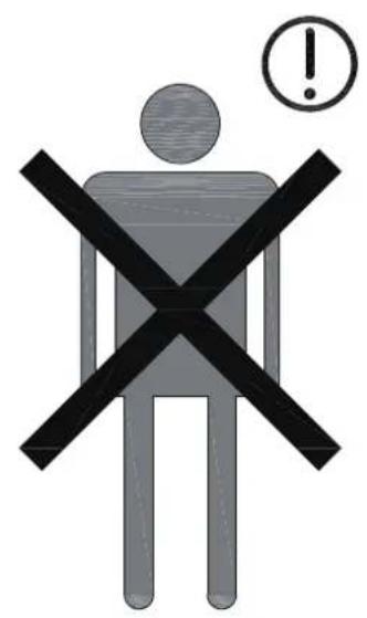 Warning symbol with exclamation mark and exclamation mark, indicating no errors or failures
