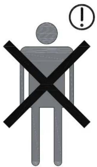Warning symbol with exclamation mark and exclamation mark, indicating no errors or failures