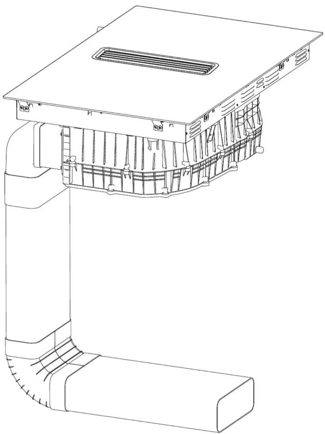 Master Kitchen MKHI 804FH ED BK - Complete Equipment - 1