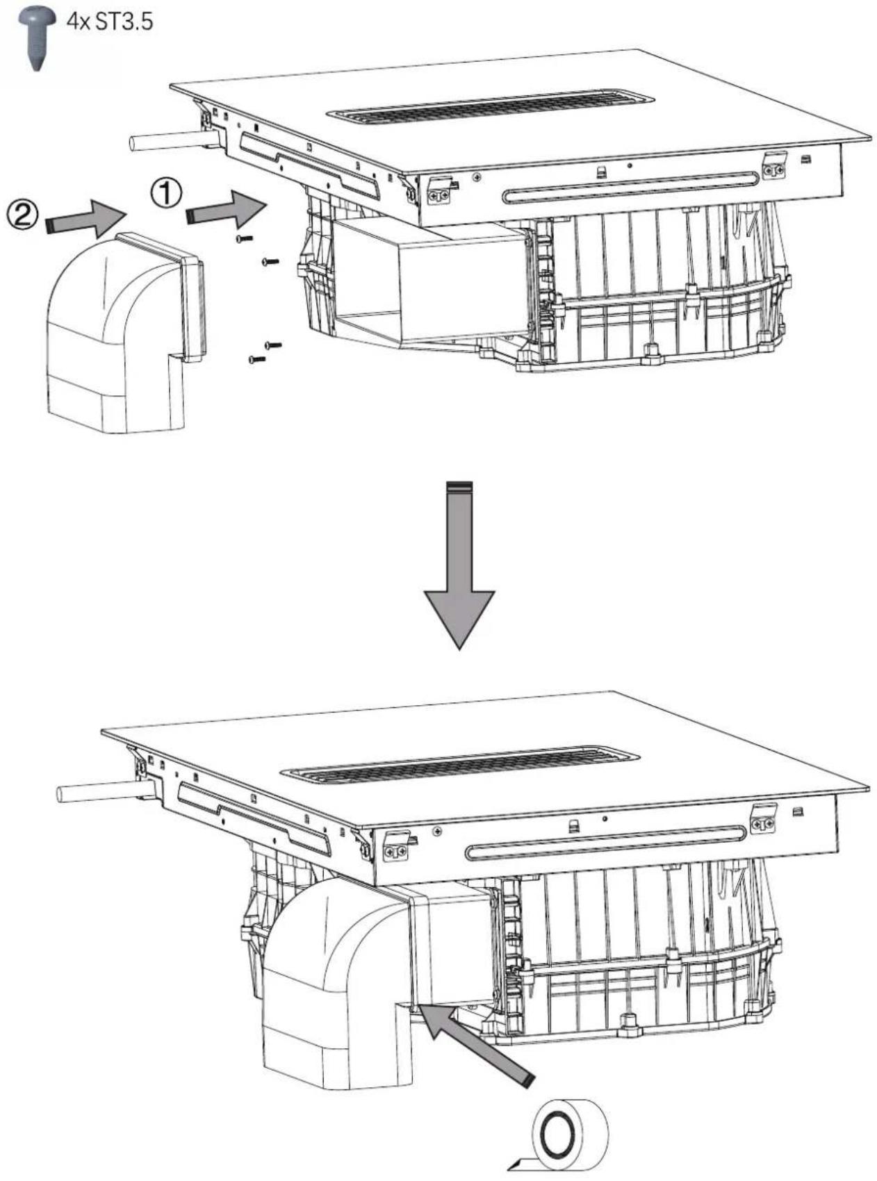 Master Kitchen MKHI 804FH ED BK - 31