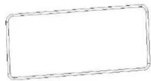 Master Kitchen MKHI 804FH ED BK - Installation Accessories, Inward Discharge - 2