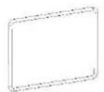 Master Kitchen MKHI 804FH ED BK - Accessori per l'installazione, scarico verso l'esterno - 1