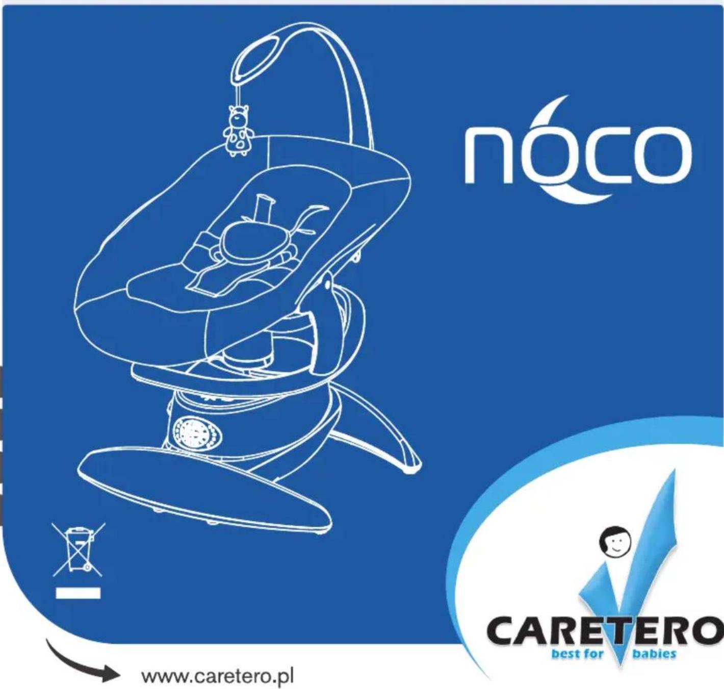 Caretero Noco - INSTRUKCJA UŻYTKOWANIA/USER MANUAL/ BEDIENUNGSANLEITUNG - 1