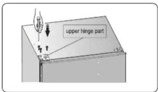 upper hinge part