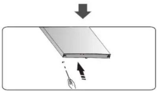 Nabo GN 1580 - Reversing the door - 12