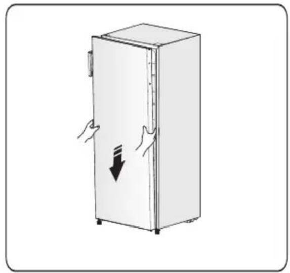 Nabo GN 1580 - Reversing the door - 15